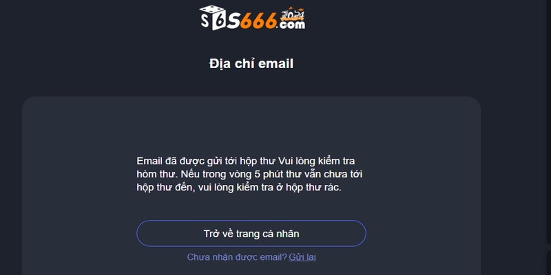 Sau khi xác nhận mật khẩu mới, hệ thống sẽ cập nhật mật khẩu của bạn